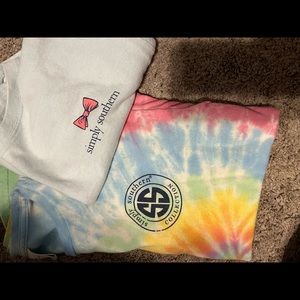 TWO simply southern t shirts